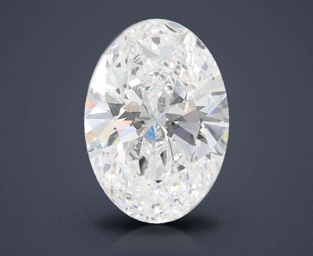 1.41 Carat Oval Lab Diamond