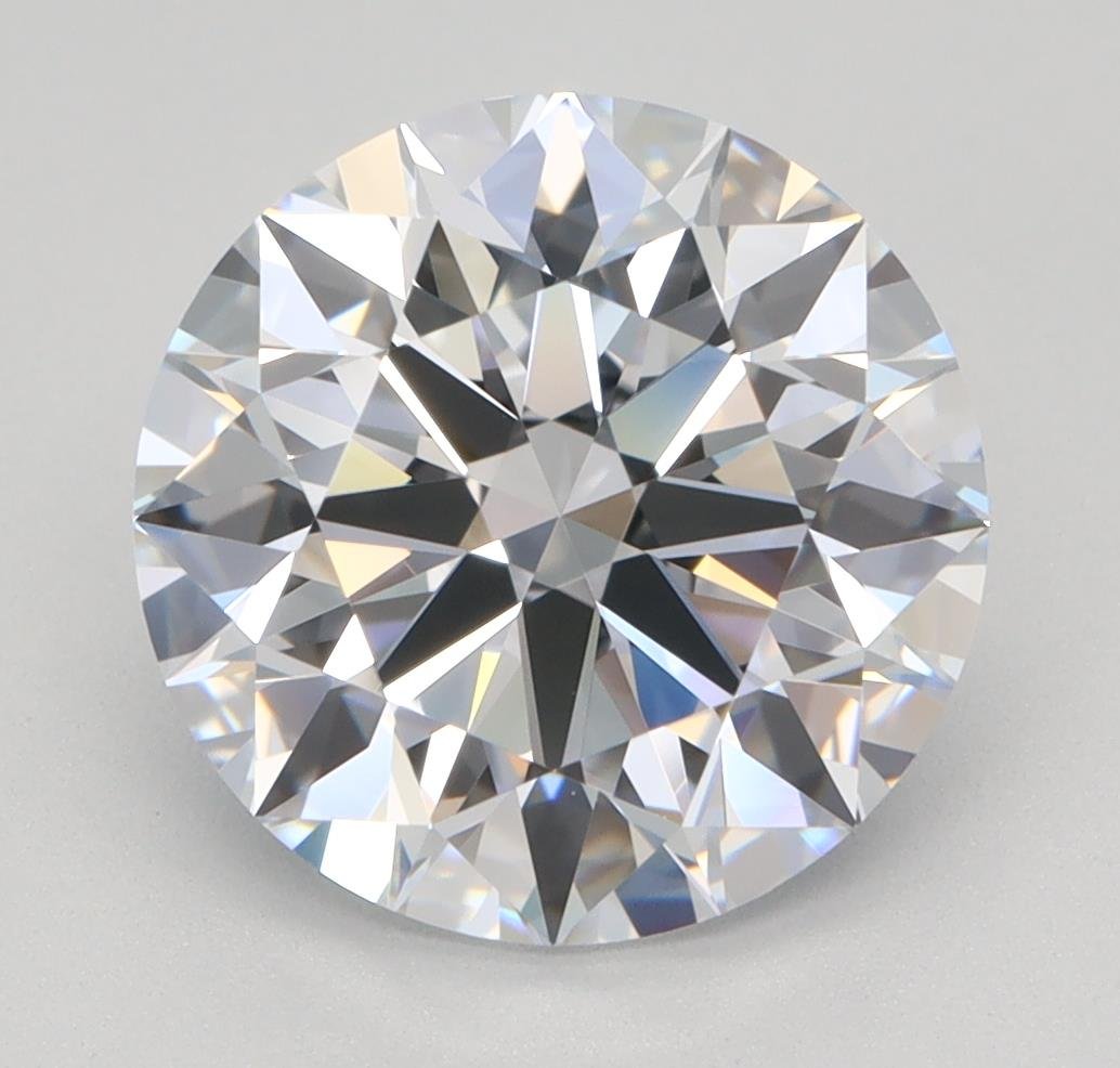 2.58ct F IF Rare Carat Ideal Cut Round Lab Grown Diamond