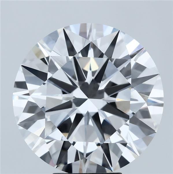 7.50ct D VVS1 Excellent Cut Round Lab Grown Diamond