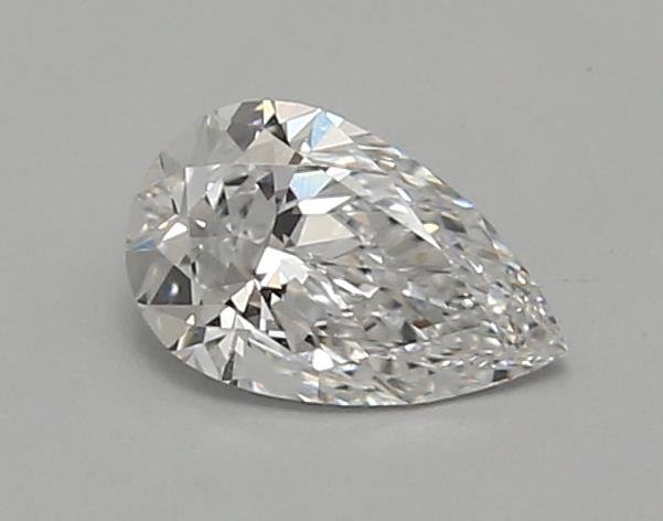 0.78ct D VVS2 Rare Carat Ideal Cut Pear Lab Grown Diamond