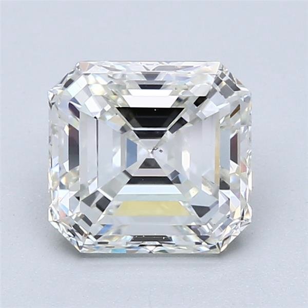 2.07ct I VVS2 Excellent Cut Asscher Diamond