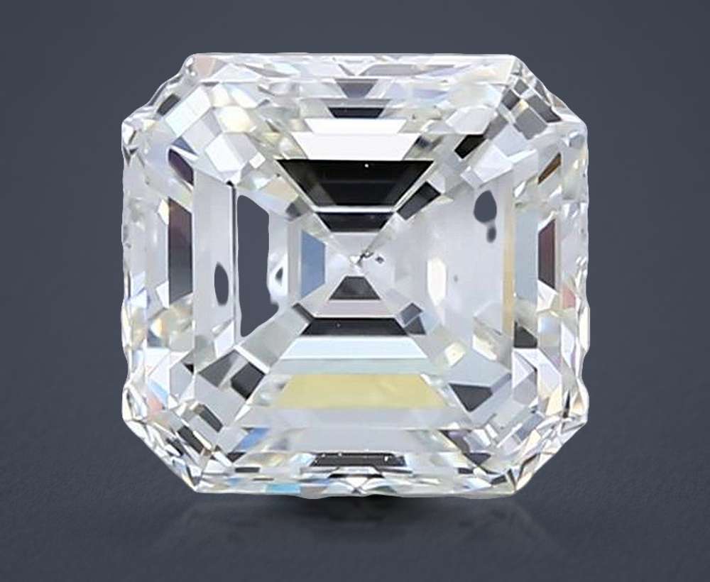 2.07 Carat Asscher Natural Diamond