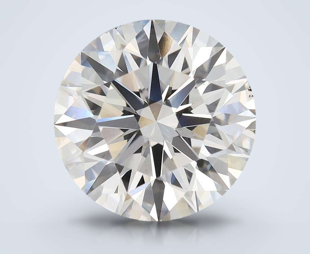 7.04 Carat Round Lab Diamond