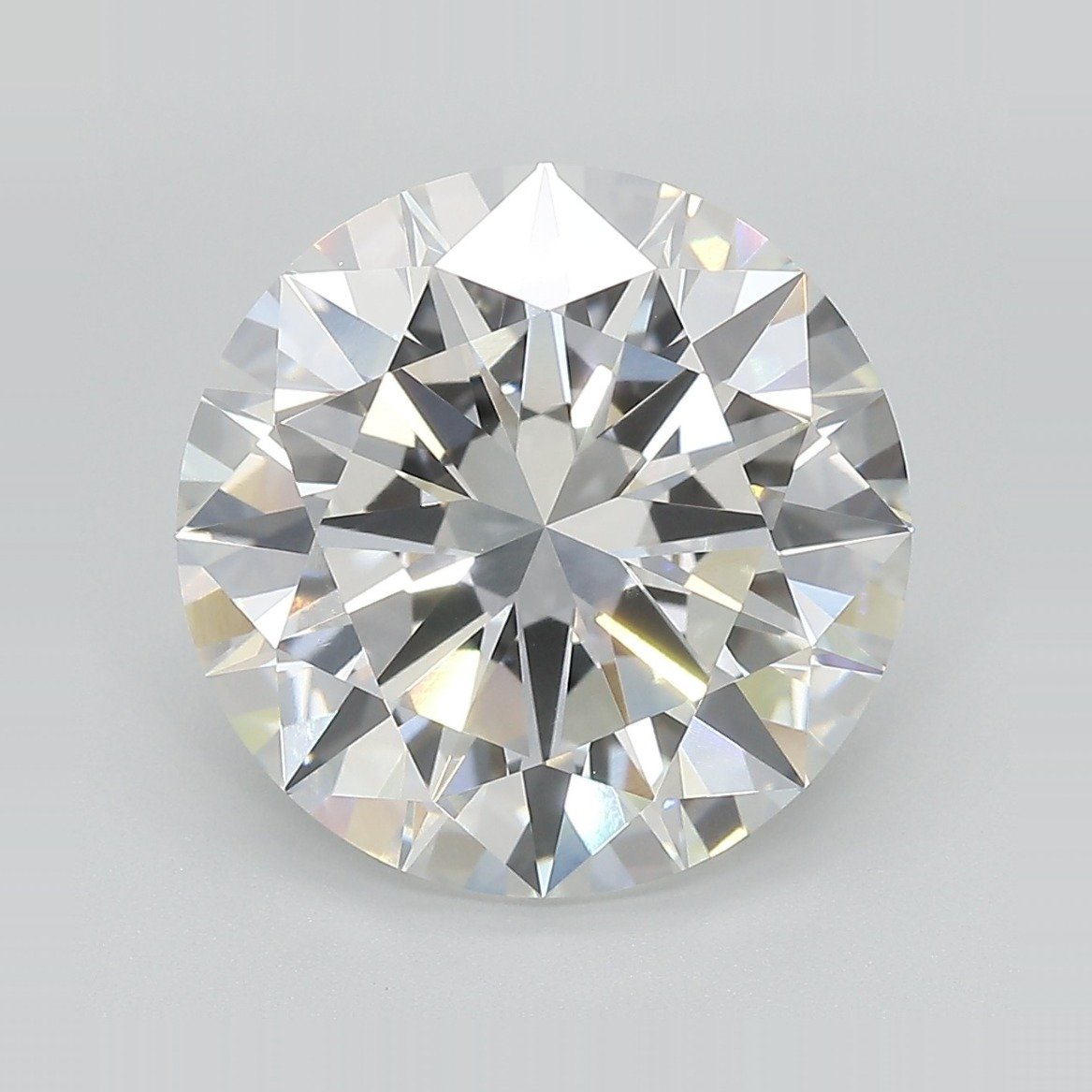 7.69ct F VVS2 Excellent Cut Round Lab Grown Diamond