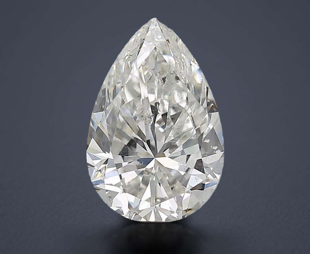 2.01 Carat Pear Natural Diamond