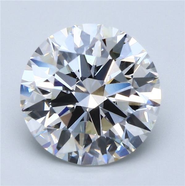 6.38ct F VVS2 Rare Carat Ideal Cut Round Lab Grown Diamond