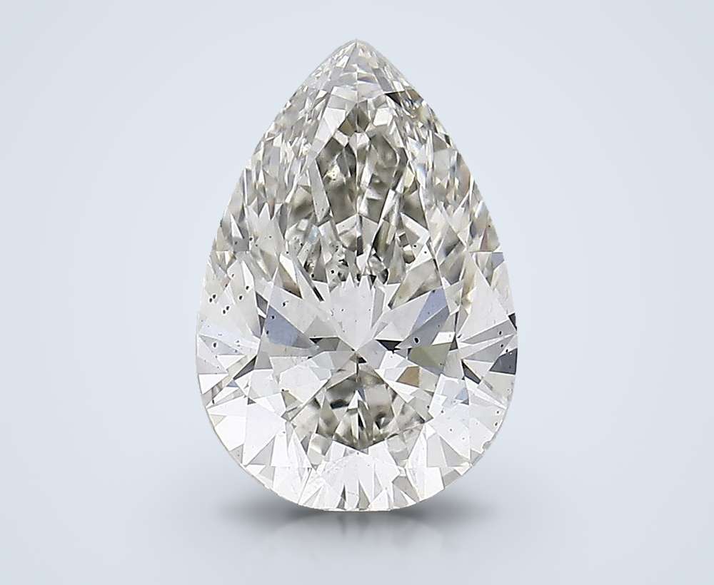 4.08 Carat Pear Lab Diamond