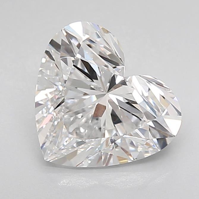 2.51ct E VS1 Rare Carat Ideal Cut Heart Lab Grown Diamond