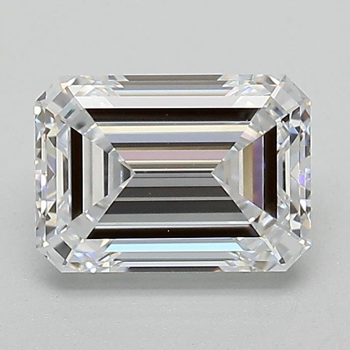 1.51ct E VS1 Rare Carat Ideal Cut Emerald Lab Grown Diamond