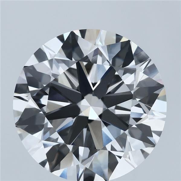 7.32ct E VVS1 Rare Carat Ideal Cut Round Lab Grown Diamond