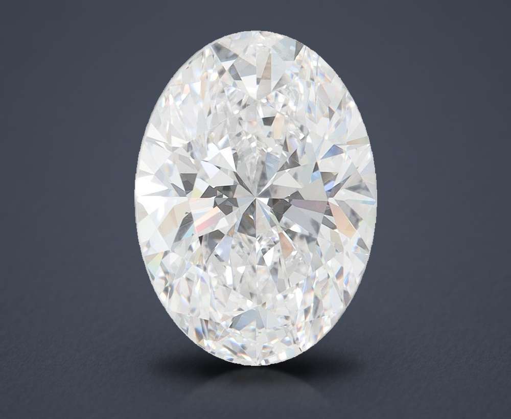 4.40 Carat Oval Lab Diamond