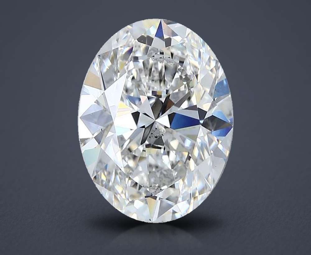 3.02 Carat Oval Natural Diamond
