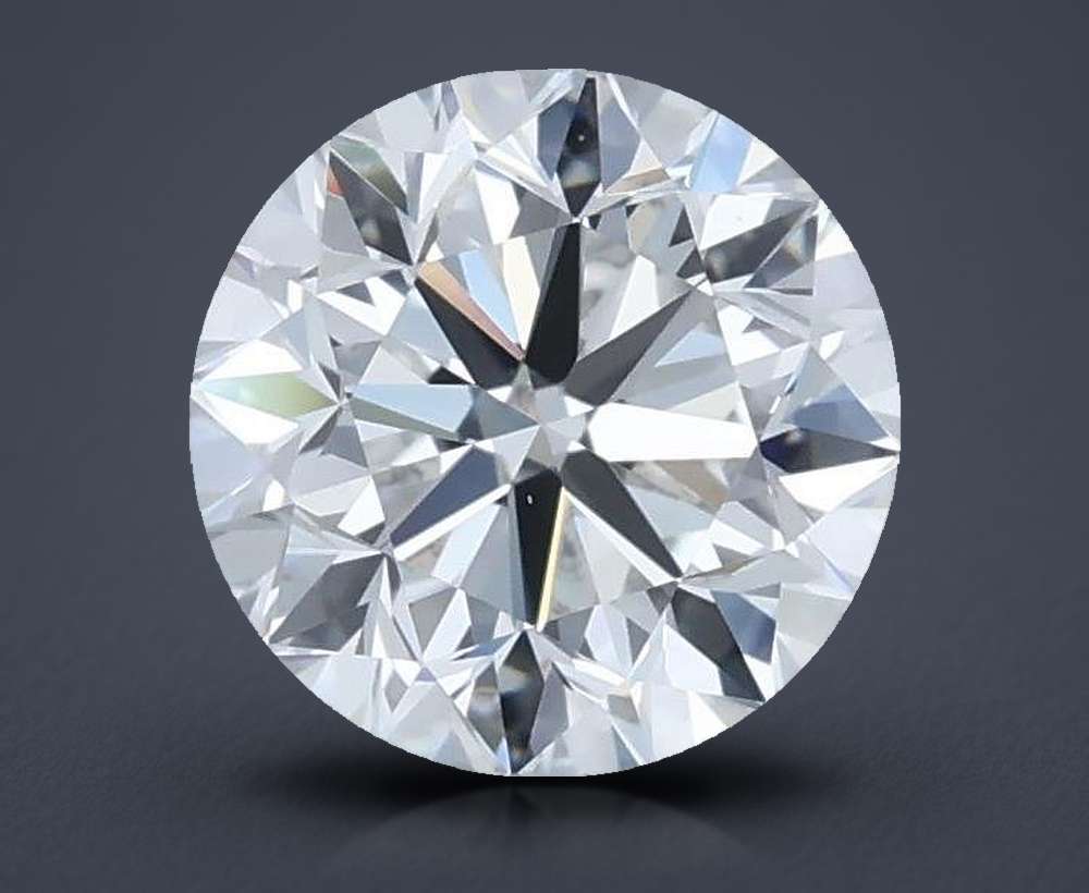 0.90 Carat Round Natural Diamond
