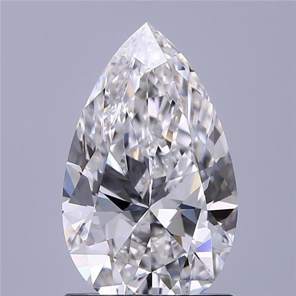 1.22 Carat Pear Lab Diamond