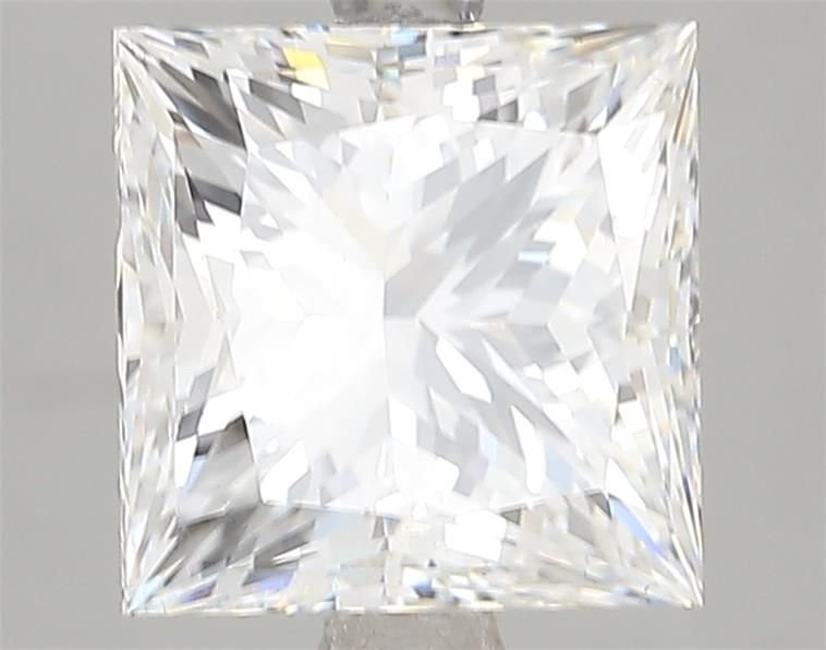 4.04ct E VS2 Very Good Cut Princess Lab Grown Diamond