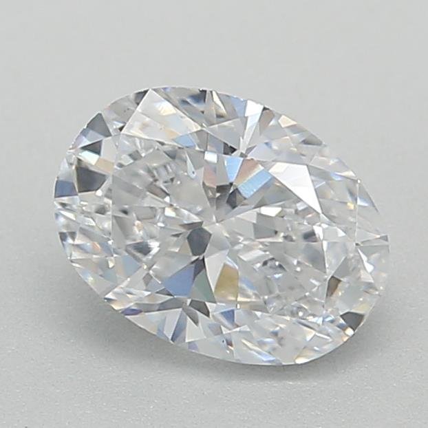 0.69ct D VS1 Very Good Cut Oval Lab Grown Diamond