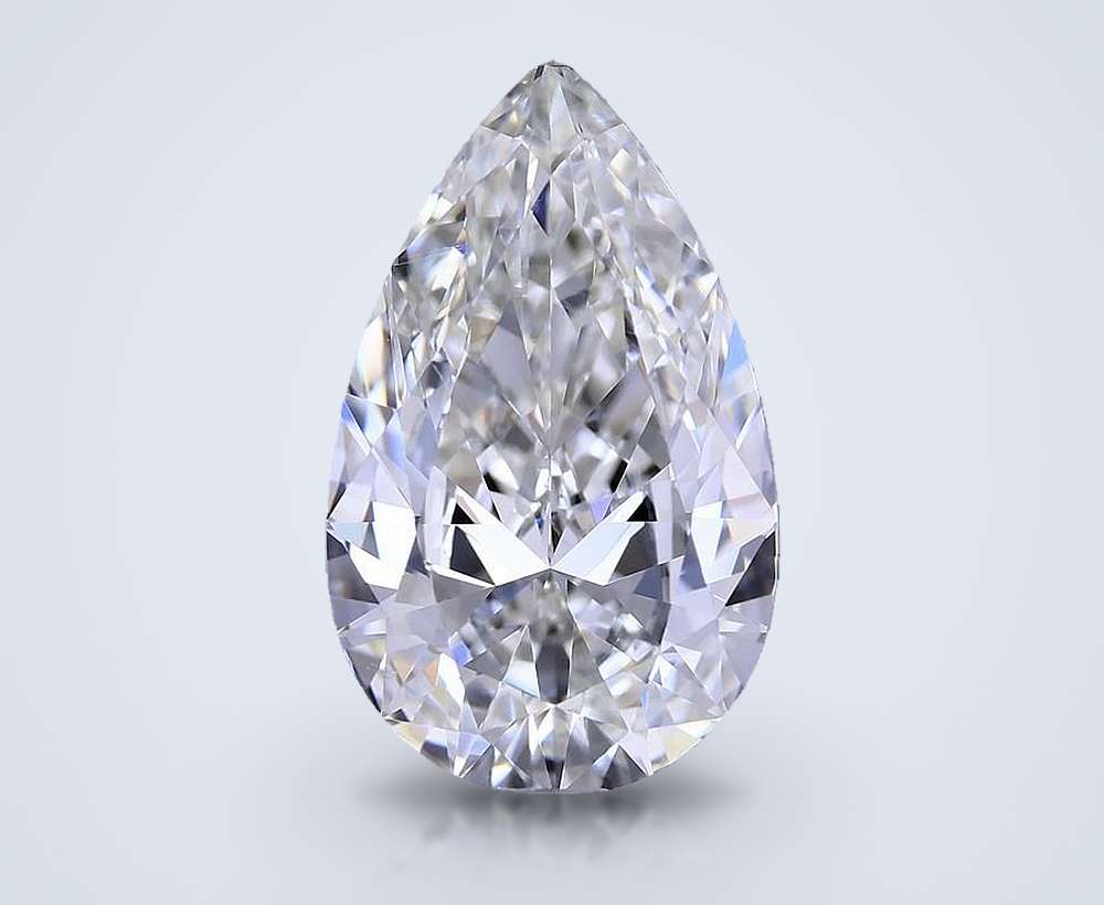 1.62 Carat Pear Natural Diamond
