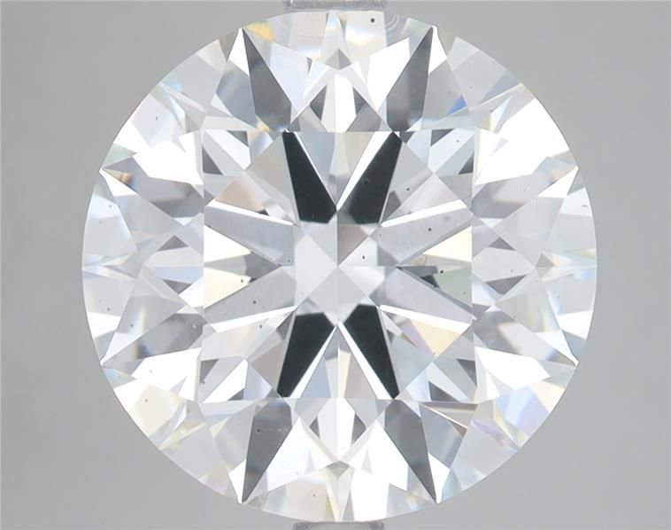 7.07ct F SI1 Rare Carat Ideal Cut Round Lab Grown Diamond