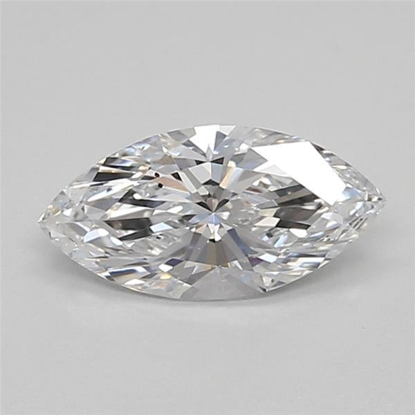 0.57ct D VS2 Rare Carat Ideal Cut Marquise Lab Grown Diamond