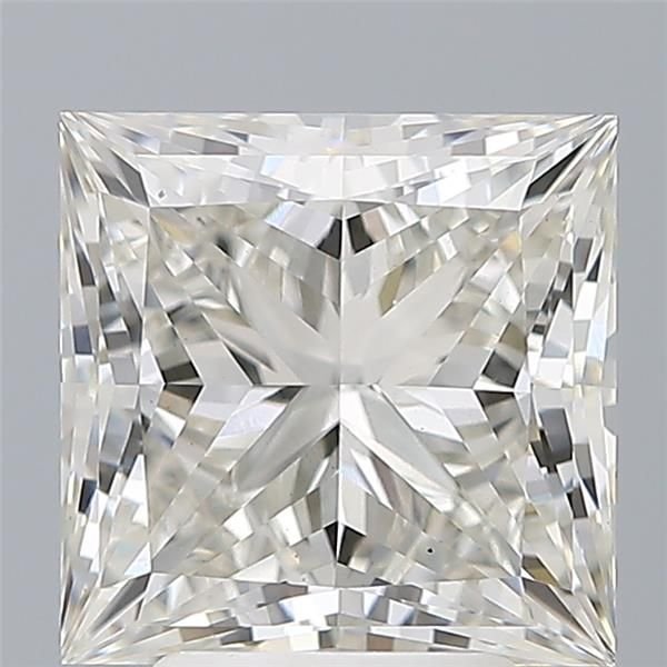 4.11ct H VS1 Rare Carat Ideal Cut Princess Lab Grown Diamond