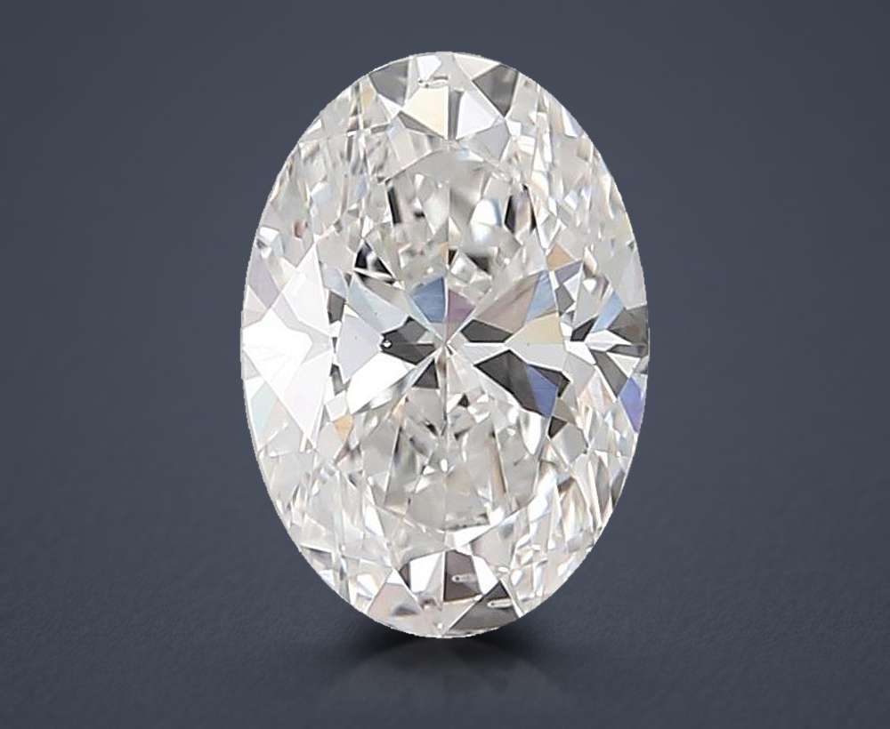 3.00 Carat Oval Lab Diamond