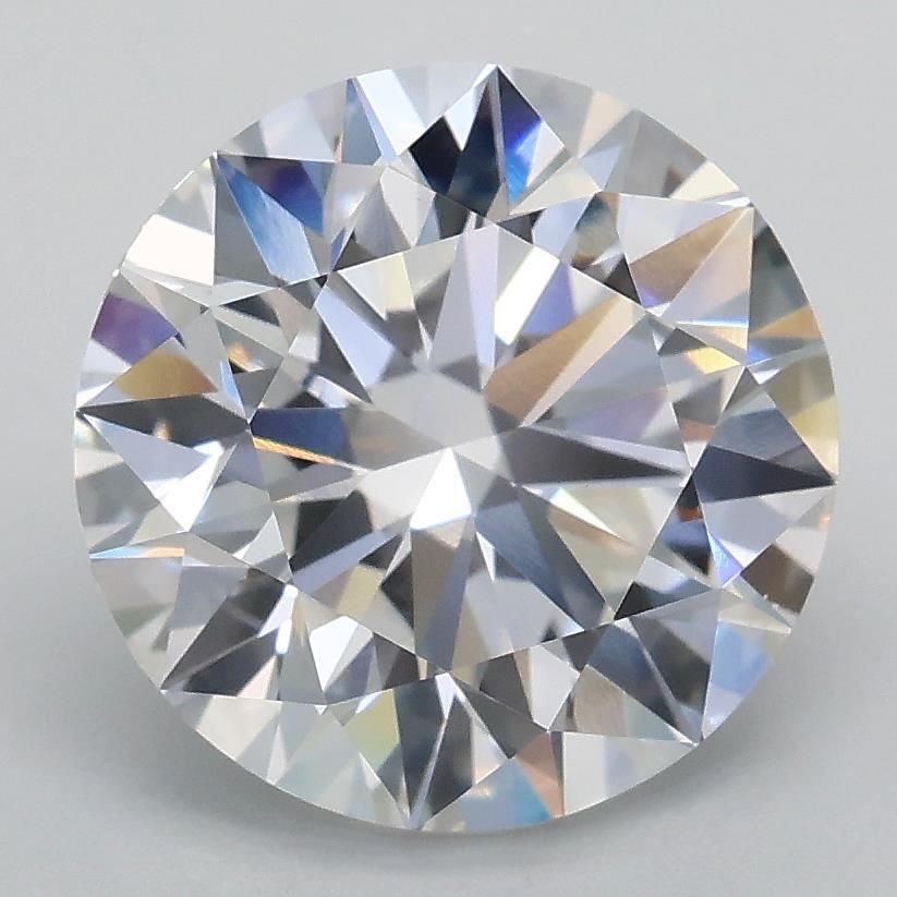 3.04ct E VS1 Rare Carat Ideal Cut Round Lab Grown Diamond