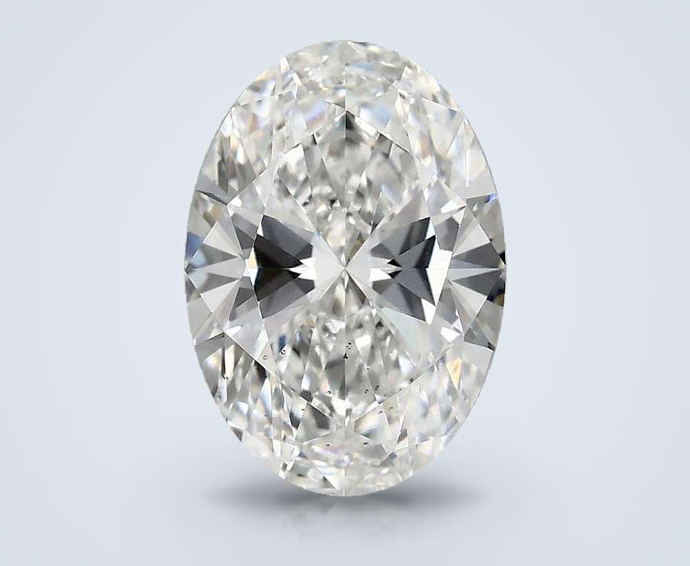 2.81 Carat Oval Lab Diamond