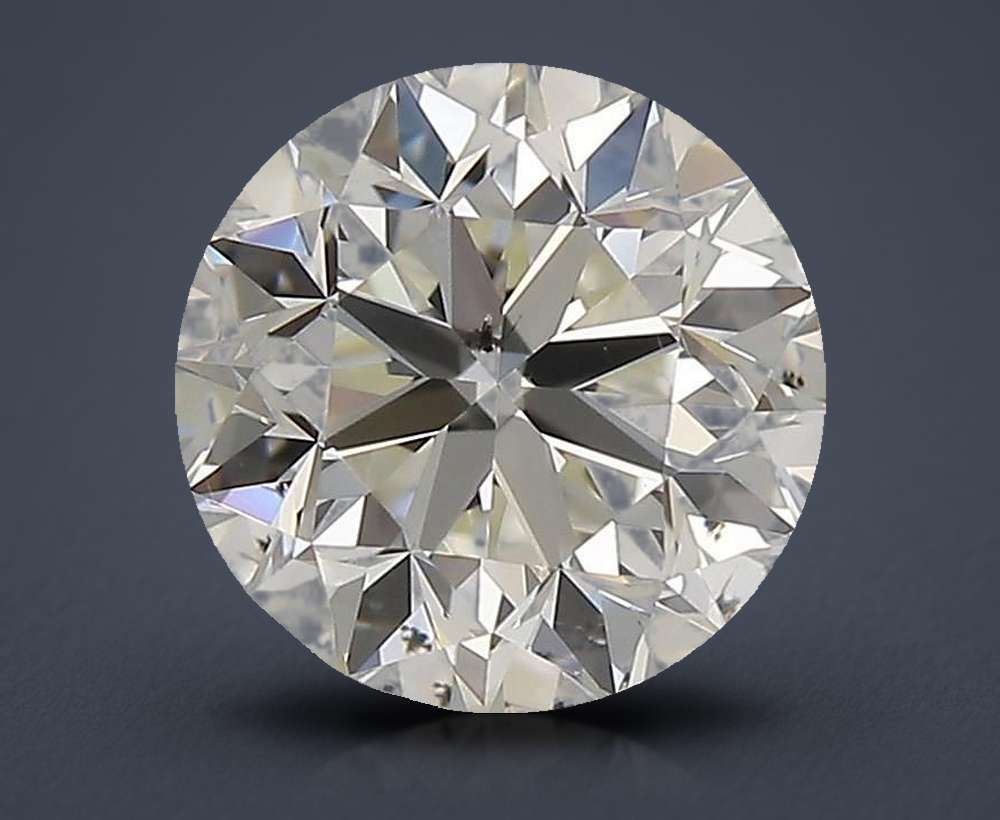 0.90 Carat Round Natural Diamond