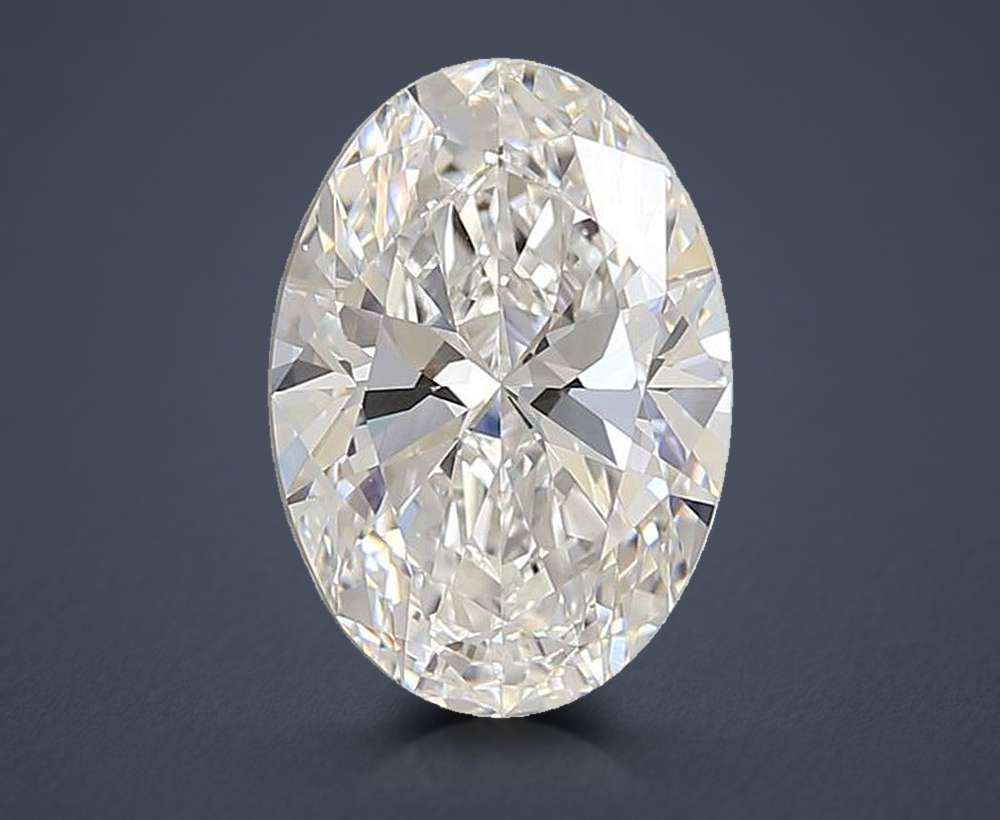 3.00 Carat Oval Lab Diamond