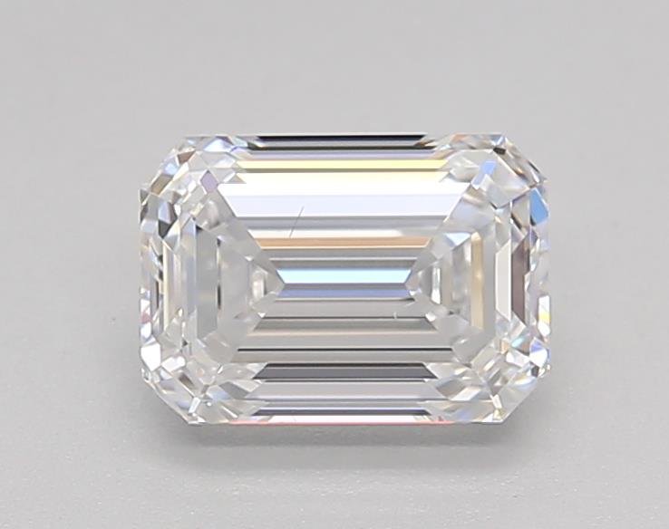 1.10ct D VS1 Rare Carat Ideal Cut Emerald Lab Grown Diamond