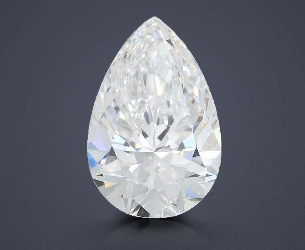 2.60 Carat Pear Lab Diamond