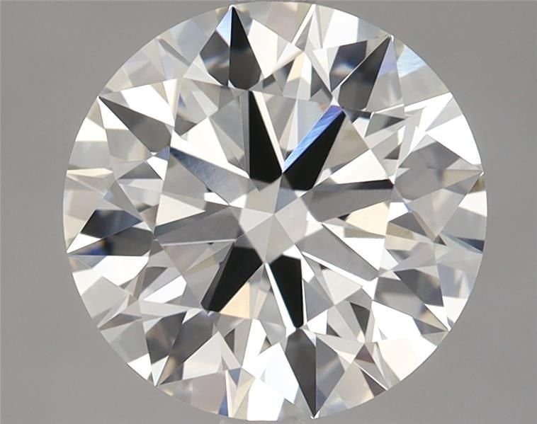 2.85ct I VVS2 Rare Carat Ideal Cut Round Lab Grown Diamond
