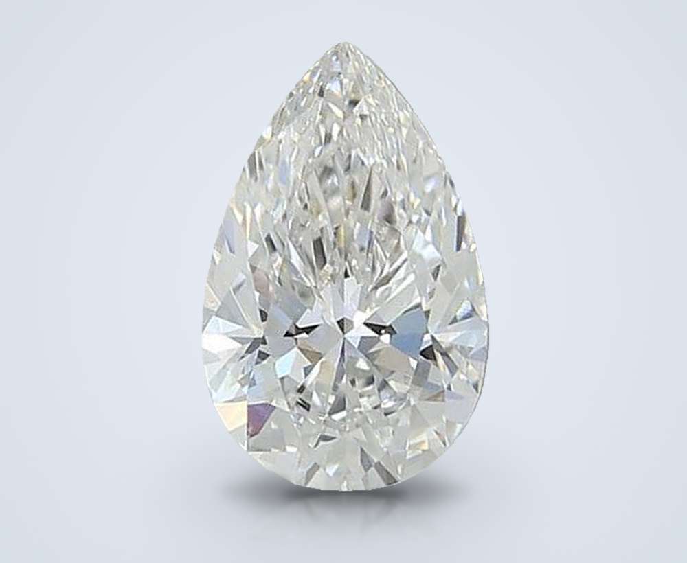 1.00 Carat Pear Lab Diamond