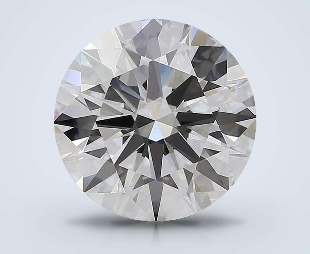 5.59 Carat Round Lab Diamond