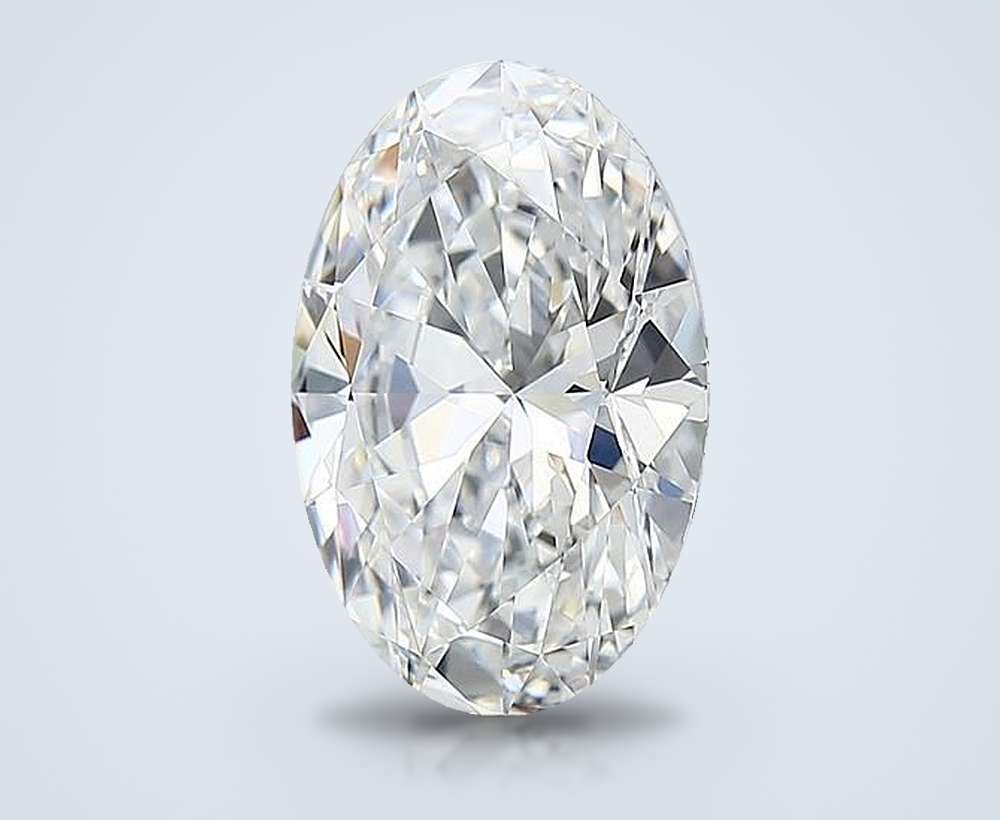 3.74 Carat Oval Lab Diamond