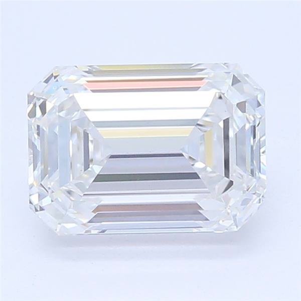 0.93ct D VVS2 Excellent Cut Emerald Lab Grown Diamond