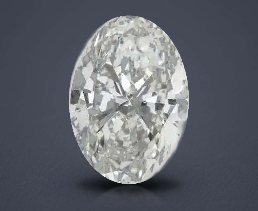 2.01 Carat Oval Natural Diamond