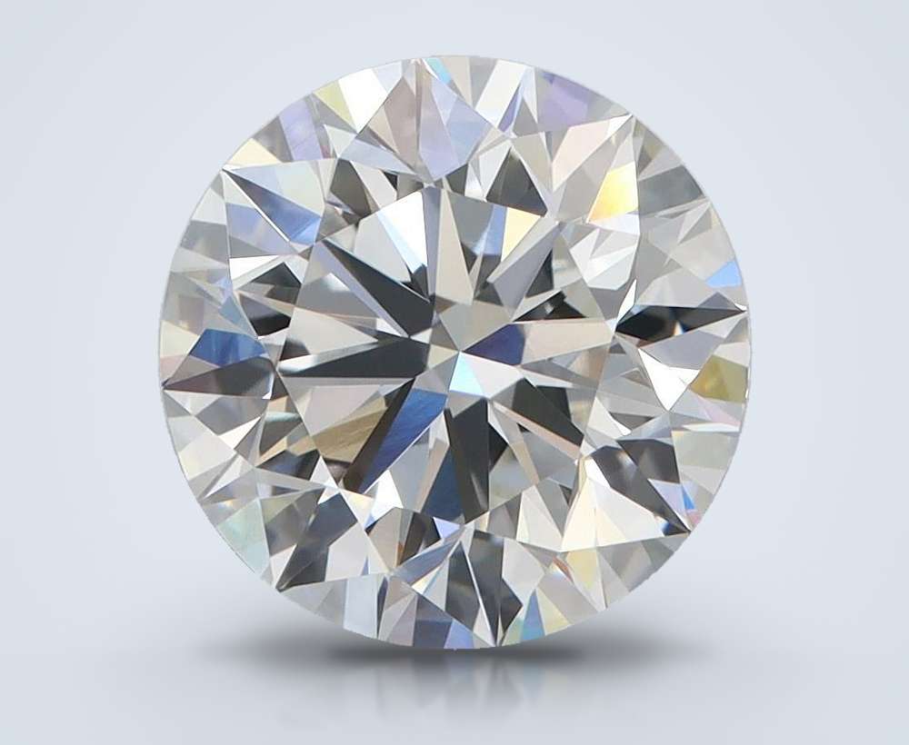 3.67 Carat Round Lab Diamond