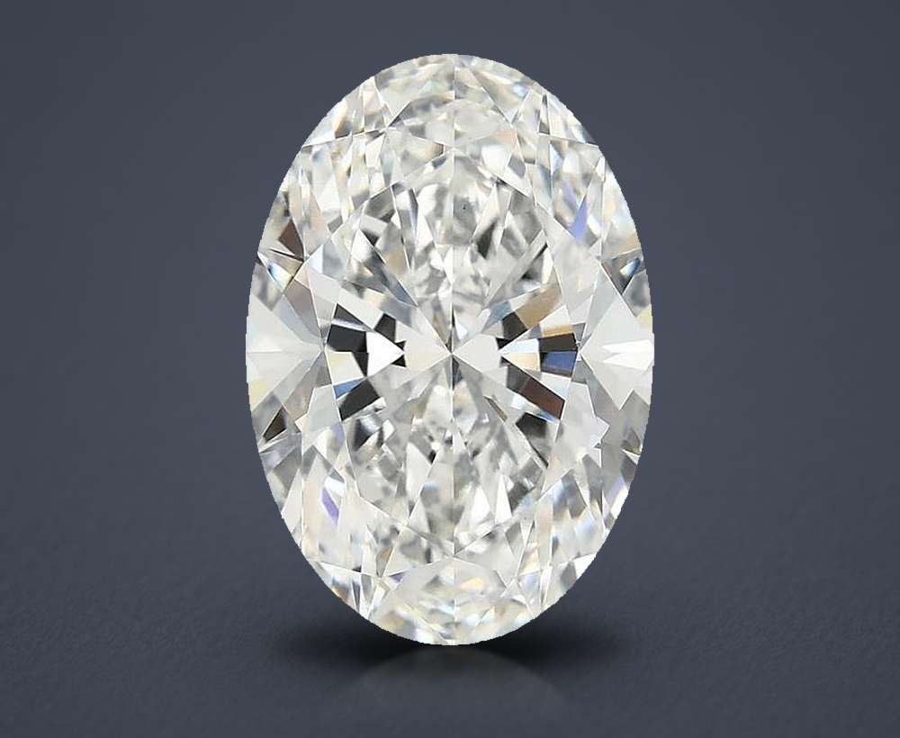 4.10 Carat Oval Lab Diamond