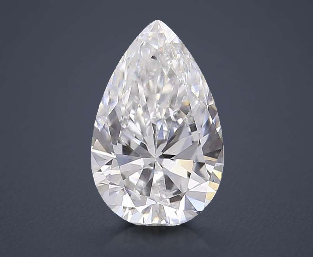 0.62 Carat Pear Lab Diamond
