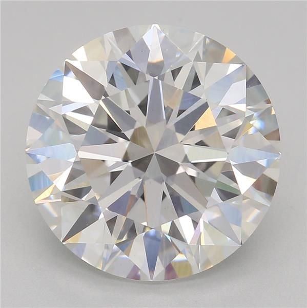 4.04ct F VS1 Rare Carat Ideal Cut Round Lab Grown Diamond
