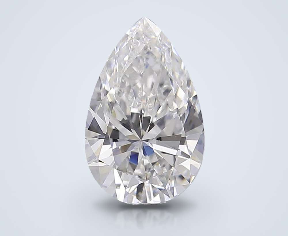 0.85 Carat Pear Lab Diamond