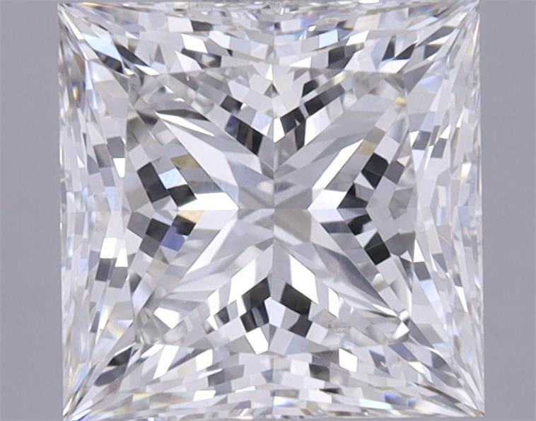 1.71ct G SI1 Rare Carat Ideal Cut Princess Lab Grown Diamond