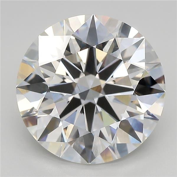 5.69ct G VS2 Rare Carat Ideal Cut Round Lab Grown Diamond