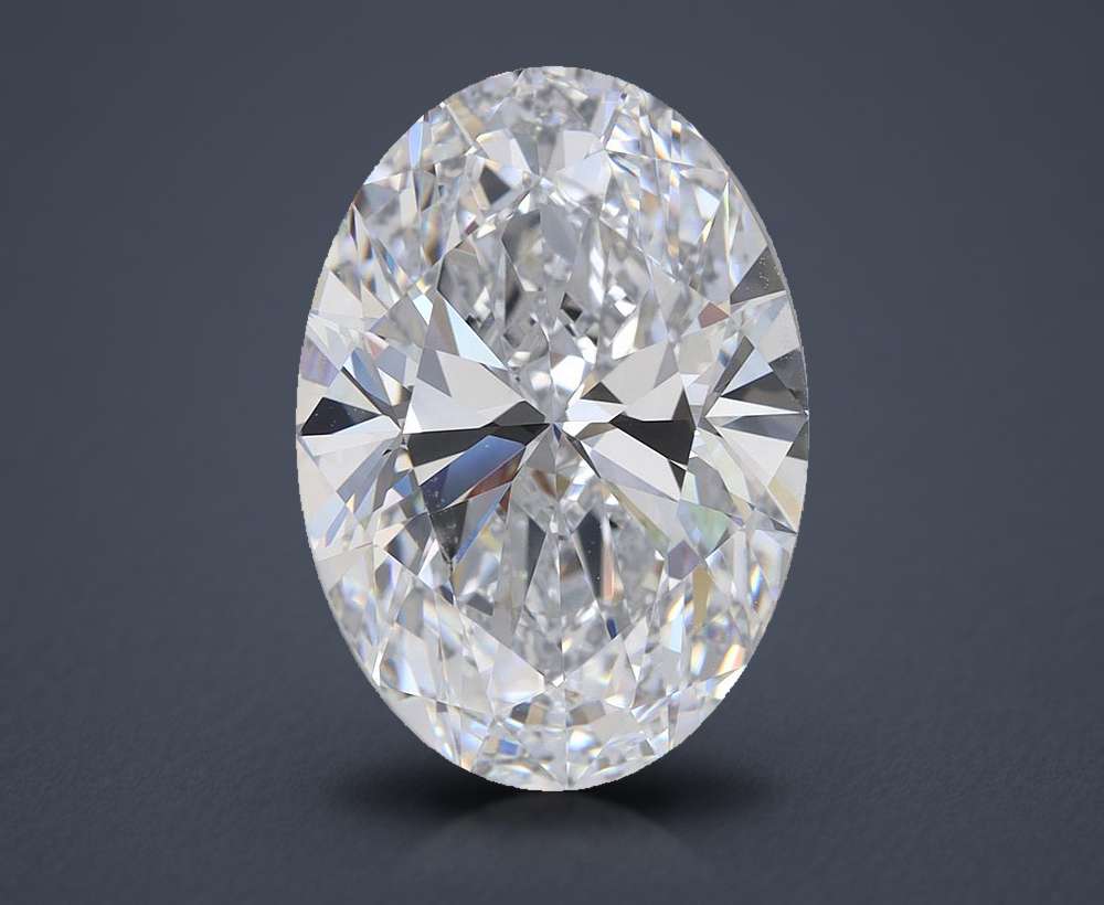 6.32 Carat Oval Lab Diamond