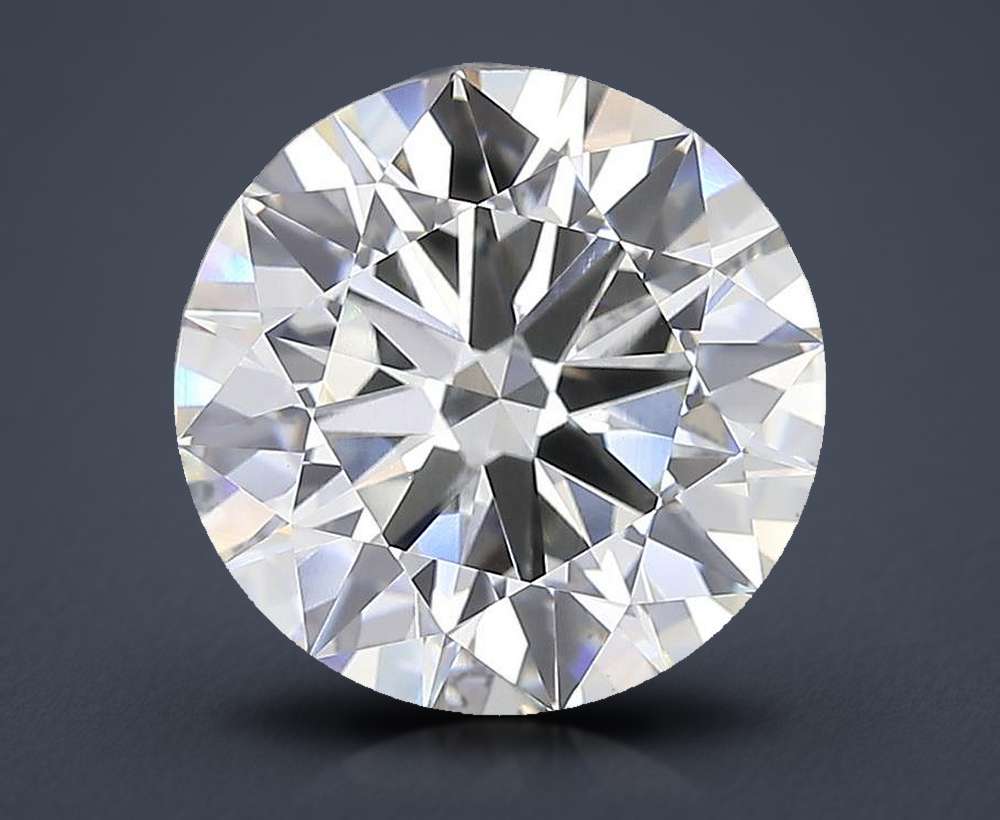 7.08 Carat Round Lab Diamond