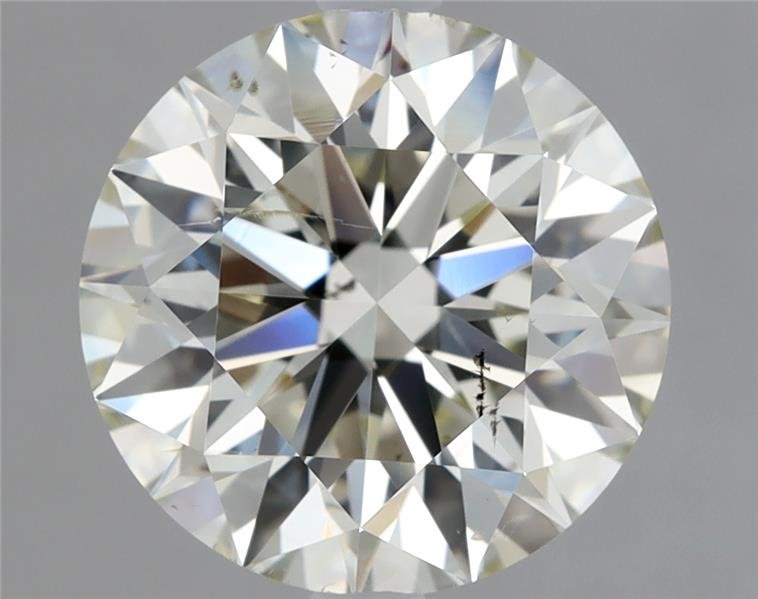 2.02ct J SI1 Rare Carat Ideal Cut Round Diamond