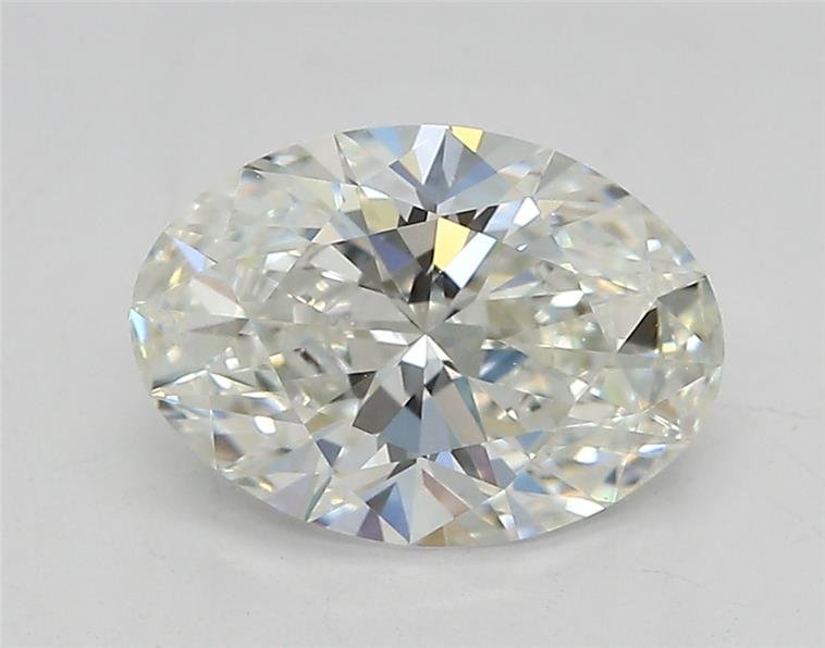 1.35ct F VVS2 Rare Carat Ideal Cut Oval Lab Grown Diamond