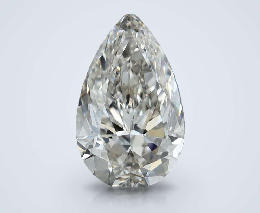 0.80 Carat Pear Natural Diamond