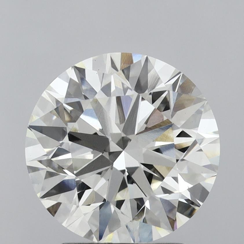 2.70ct I VS1 Rare Carat Ideal Cut Round Lab Grown Diamond